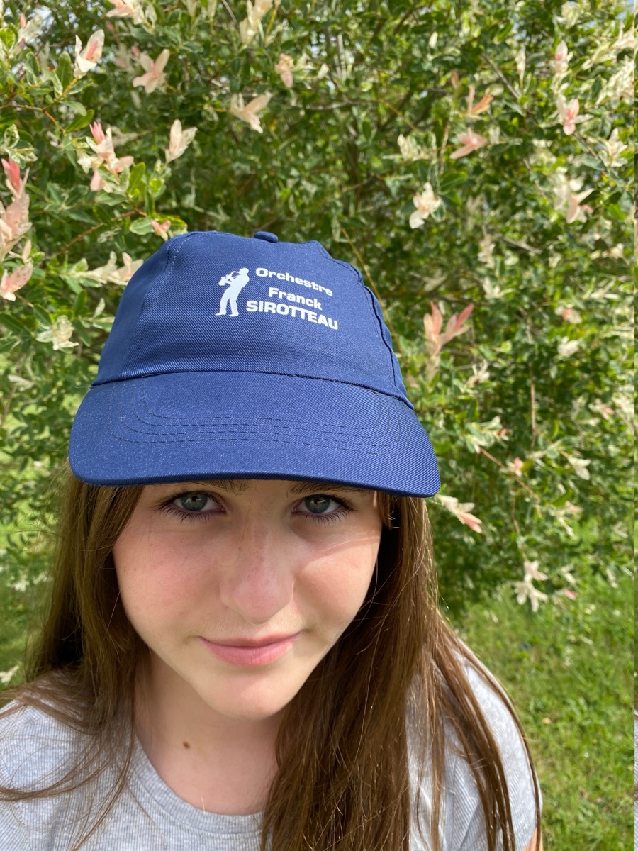 Casquette bleue